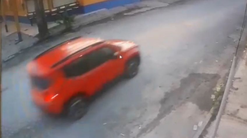 VIDEO: Adolescente de 18 años logra escapar de un intento de secuestro mientras iba a su trabajo en Tamaulipas