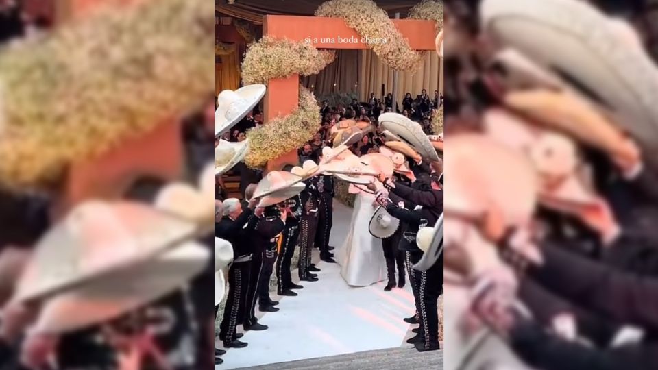 La joven compartió imágenes de una boda tradicional mexicana.