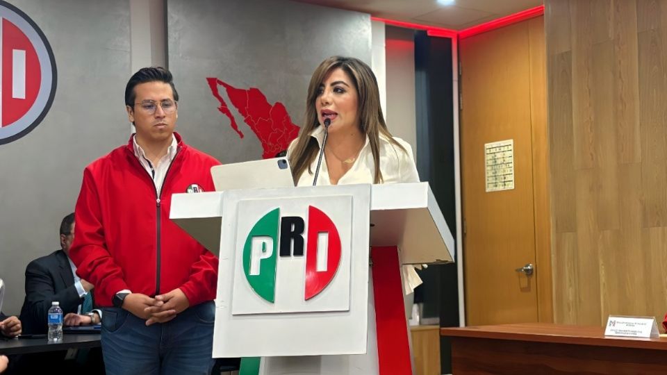 Lorena Piñón busca la presidencia del PRI, y Cuauhtémoc Betanzos la secretaría general.