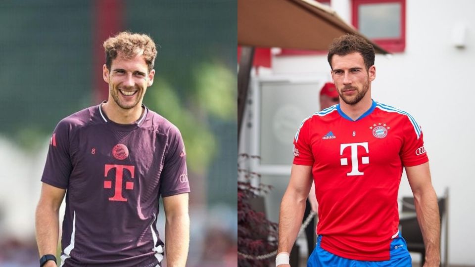 El cambio físico de León Goretzka se ve más esvelto y con mucho menos pelo