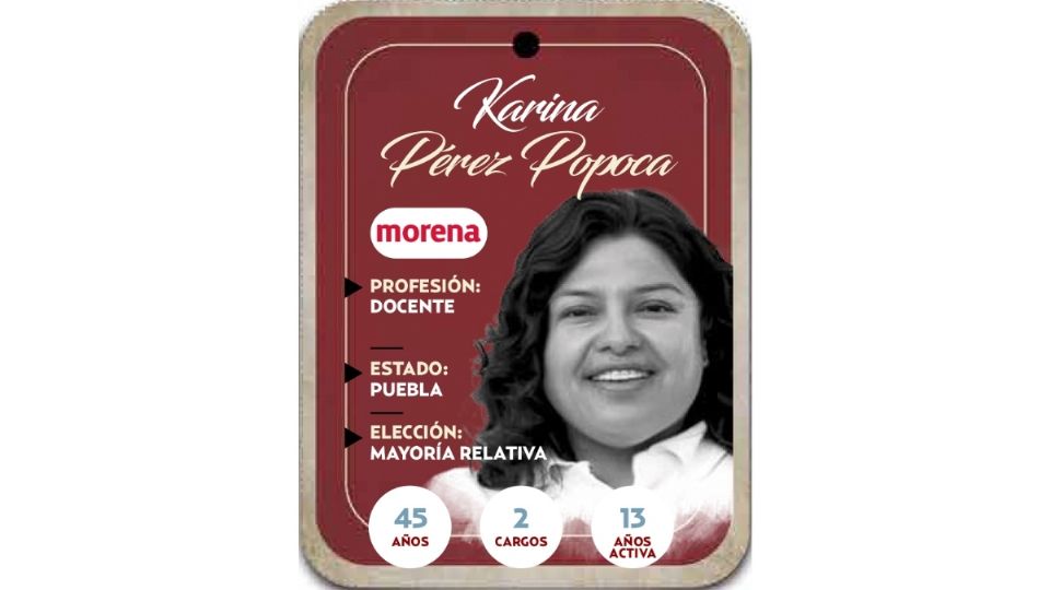 Pérez Popoca actualmente tiene 45 años y cuenta con una licenciatura en Docencia y cursa una licenciatura en Derecho