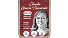 ¿Quién es Claudia García Hernández, conoce a la próxima diputada?