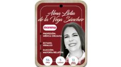 ¿Quien es Alma Lidia de la Vega Sánchez? Diputada por mayoría relativa de Morena