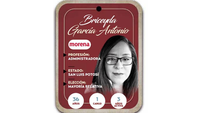 ¿Quién es Briceyda García Antonio? Diputada por Mayoría Relativa de Morena