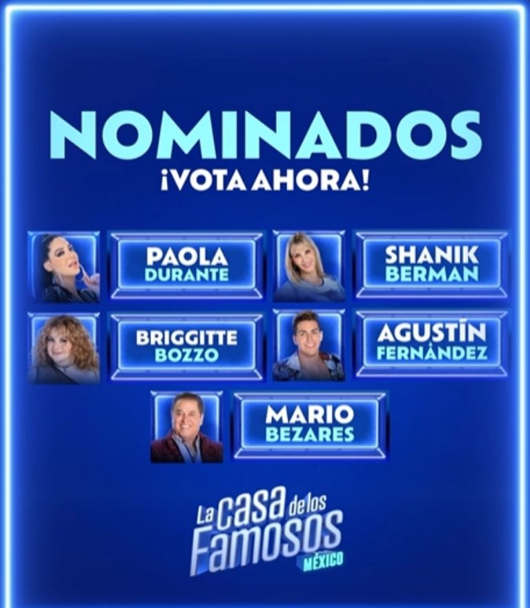 nominados la casa de los famosos mexico primera semana