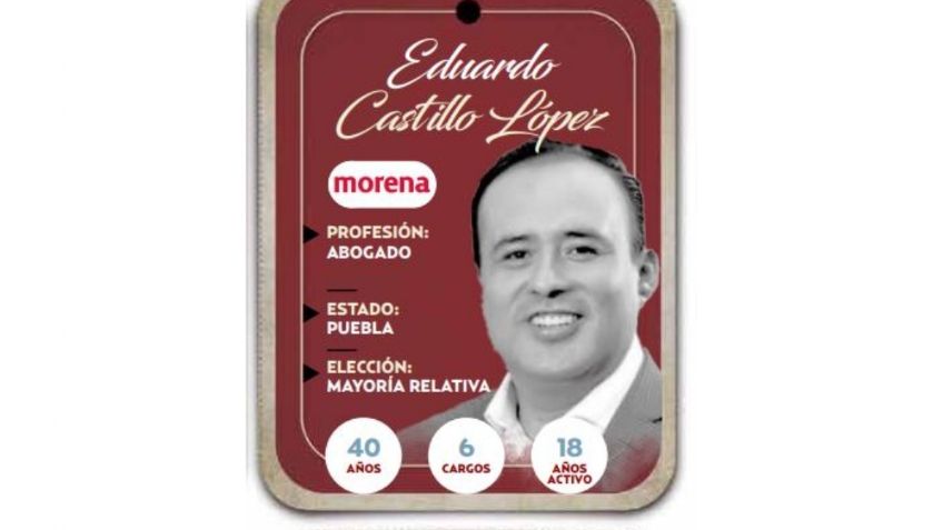 ¿Quién es Eduardo Castillo López, conoce al próximo diputado?