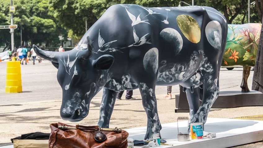 ¿Cómo llegar al Cow Parade en el transporte público de la CDMX?