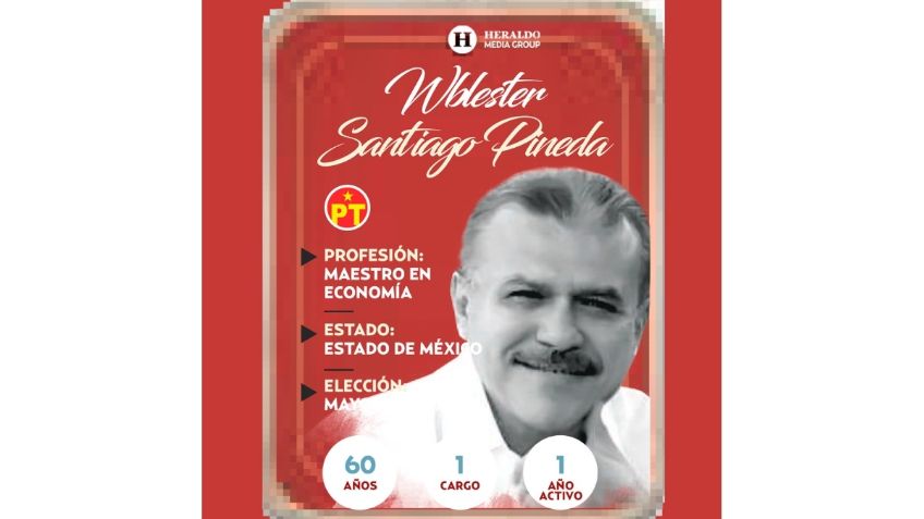 ¿Quién es Wblester Santiago Pineda, conoce a tu próximo diputado?