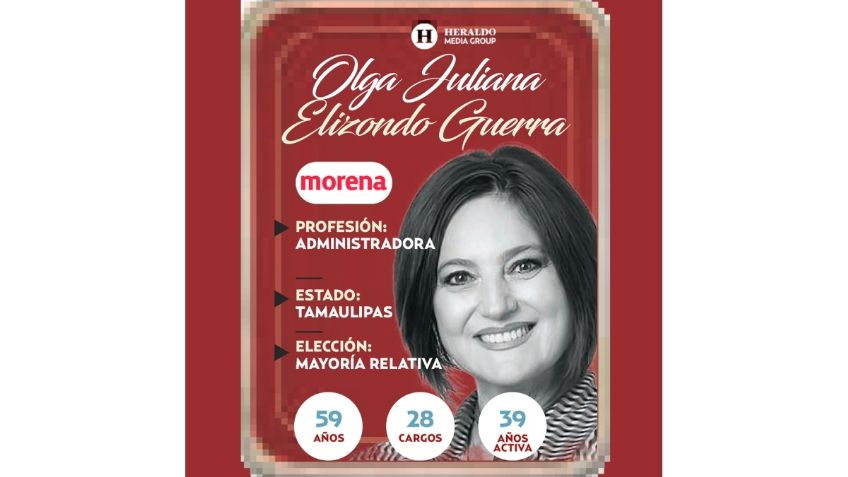 ¿Quién es Olga Juliana Elizondo Guerra, conoce a tu próxima diputada?