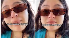 Joven cuenta que la corrieron de su trabajo por ir al funeral de su papá y se viraliza: VIDEO