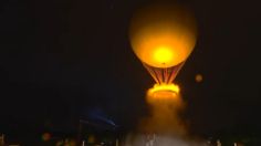 El momento en que atletas franceses encendieron la llama olímpica en París que se elevó por los aires: VIDEO