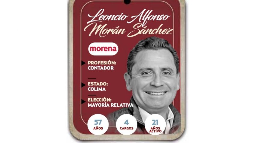 ¿Quién es Leoncio Alfonso Morán Sánchez, conoce al próximo diputado?