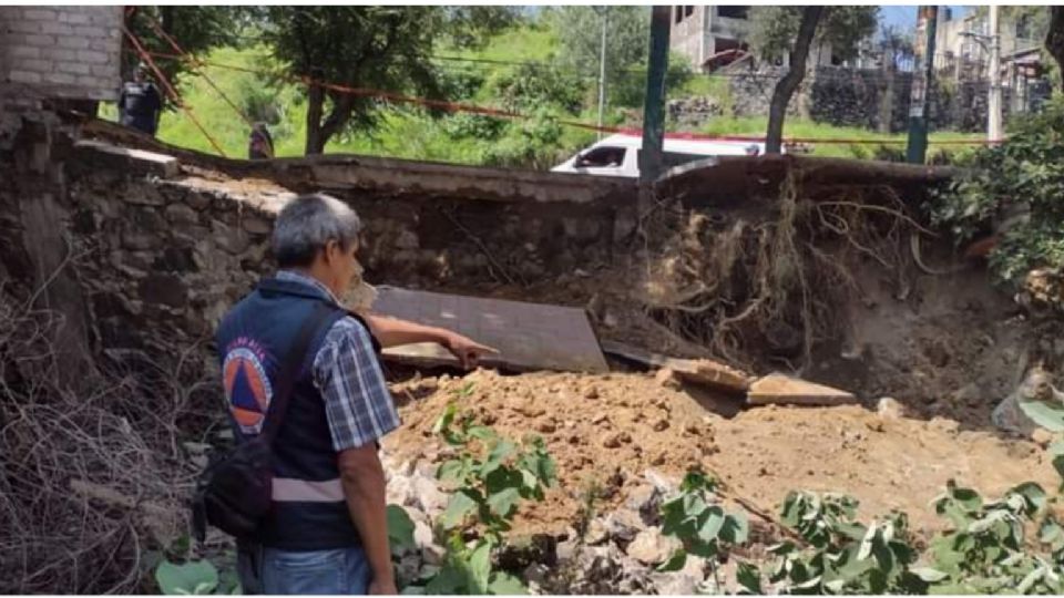 Se pide a la ciudadanía evitar la zona