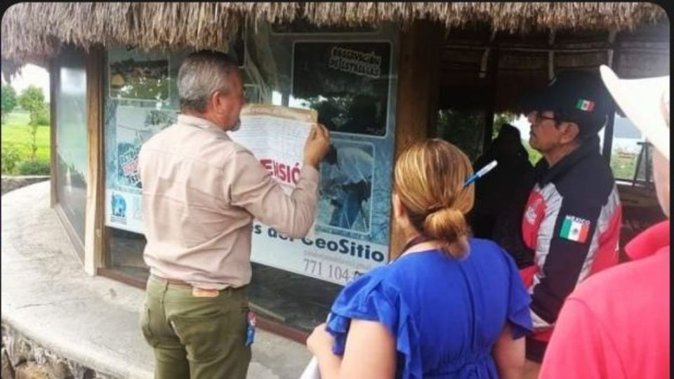 Colocaron sellos de clausura en el lugar