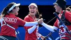 Las mexicanas Alejandra Valencia, Ana Vázquez y Ángela Ruiz de tiro con arco pasan a semifinales tras derrotar a Alemania en París 2024