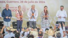 Evelyn Salgado y AMLO inauguran la ampliación de la Carretera Las Cruces-Pinotepa Nacional