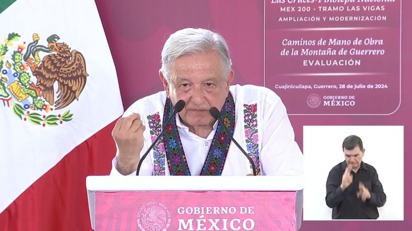 AMLO entrega carretera Las Cruces - Pinotepa Nacional