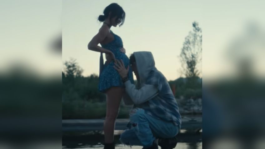 Megan Fox genera rumores de embarazo por lucir "baby bump" en video con Machine Gun Kelly