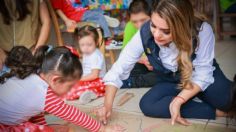 Evelyn Salgado y la Presidenta del DIF Guerrero conviven con niñas y niños de la Casa Hogar de Chilpancingo