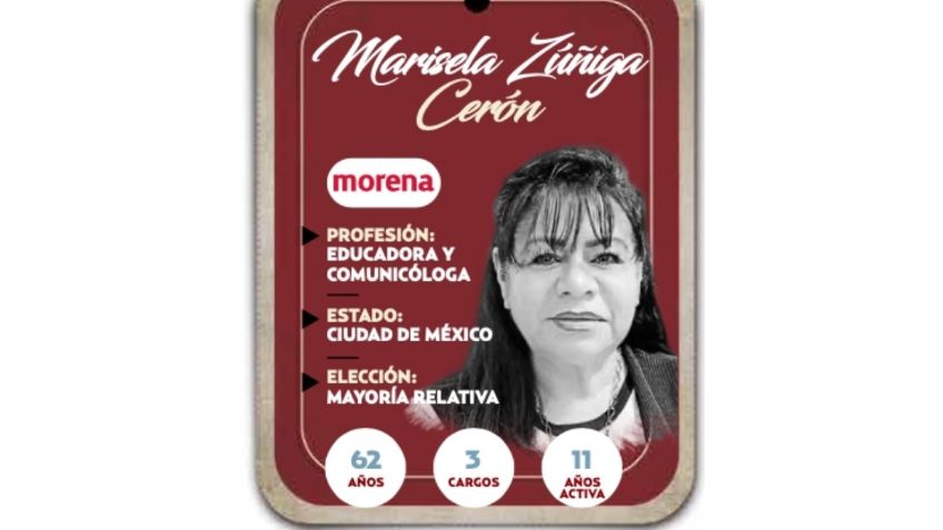 ¿Quién es Marisela Zúñiga Cerón, conoce a la próxima diputada?