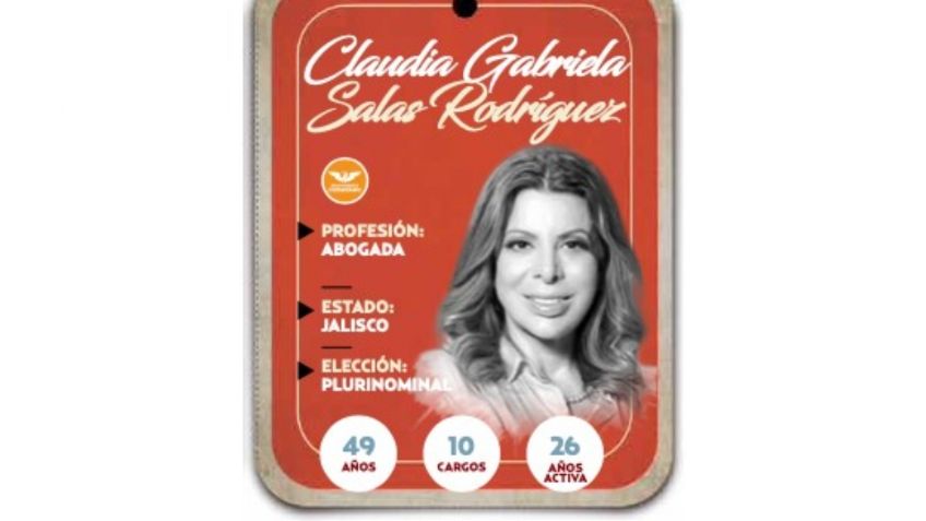 ¿Quién es Claudia Gabriela Salas Rodríguez, conoce a la próxima diputada?