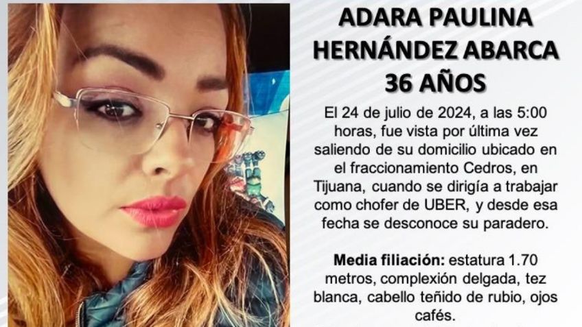 "Paulina te estamos buscando": compañeros de taxi realizan manifestación para localizar a compañera desaparecida