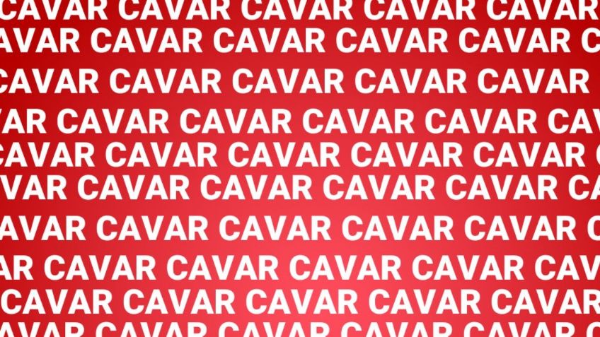 El 91% fracasó al buscar la palabra «CAVIAR» en el acertijo visual para BRILLANTES