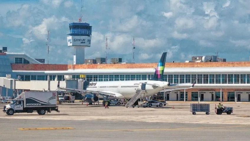 Aeropuerto de Cancún activa protocolos de protección civil por huracán Beryl