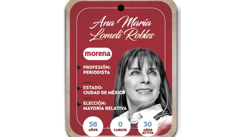 ¿Quién es Ana María Lomelí Robles? Diputada por Mayoría Relativa de Morena