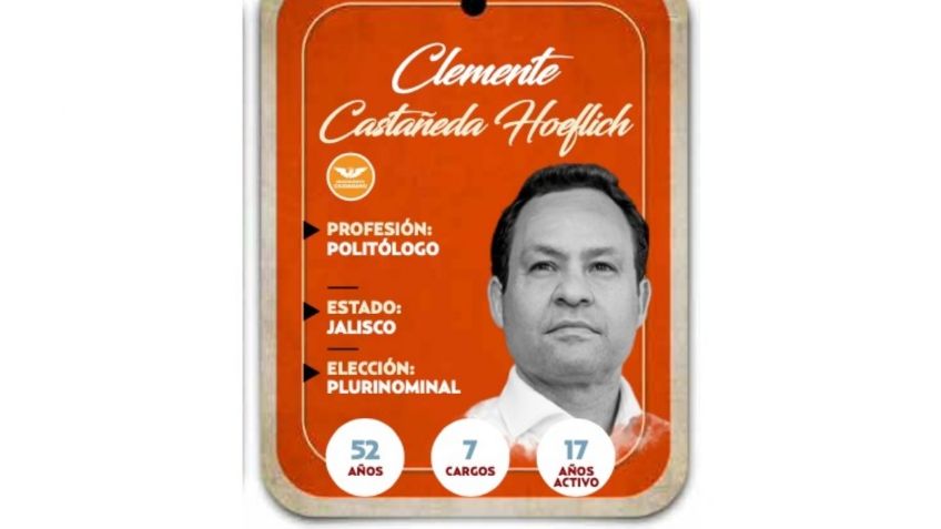 ¿Quién es Clemente Castañeda Hoeflich, conoce al próximo senador?