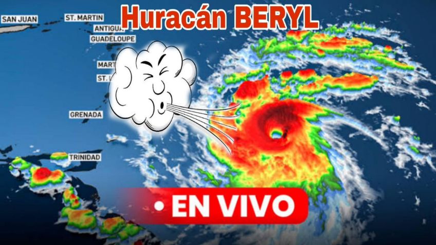 "Soplar todos juntos": convocan a eventos para desviar a huracán Beryl