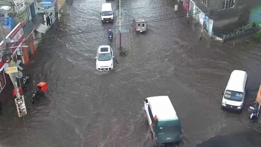 Tecámac y Ecatepec bajo el agua: estas son las calles y avenidas afectadas por inundaciones