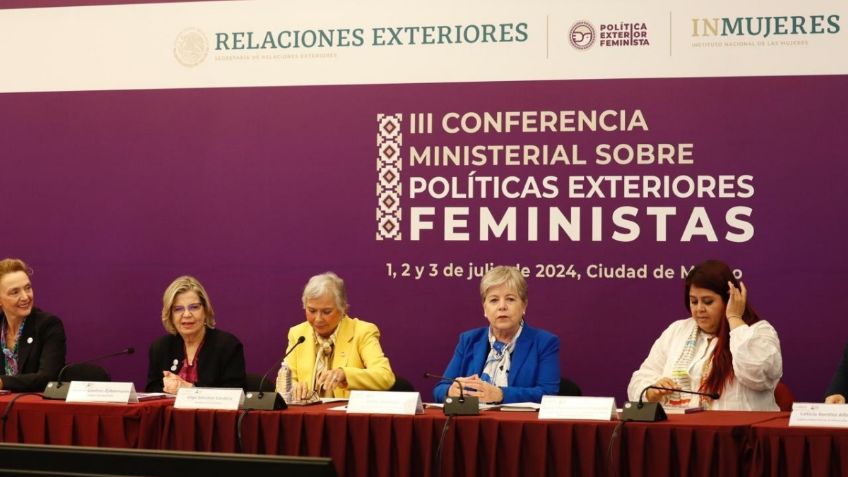 "No dar espacios a retrocesos", asegura Alicia Bárcena sobre una política exterior feminista