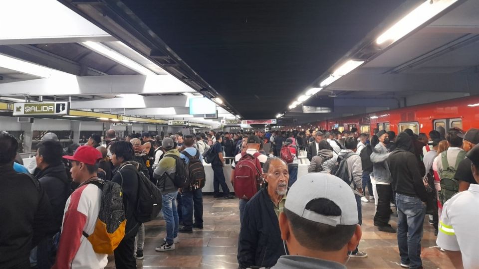 Esta concurrida estación se ubica en la zona norte de la capital mexicana.