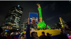 "Justicia y libertad": venezolanos protestan en el Ángel de la Independencia en contra de reelección de Nicolás Maduro