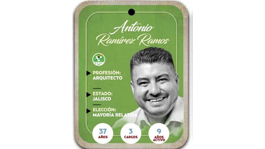 ¿Quién es Antonio Ramírez Ramos? Diputado por Mayoría Relativa del PVEM