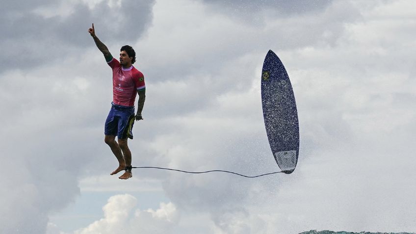 El surfista brasileño Gabriel Medina regala una FOTO increíble tras una actuación histórica