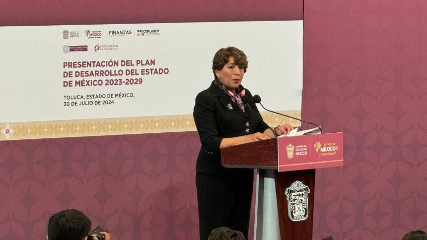 Delfina Gómez presenta Plan de Desarrollo Estatal 2023-2029