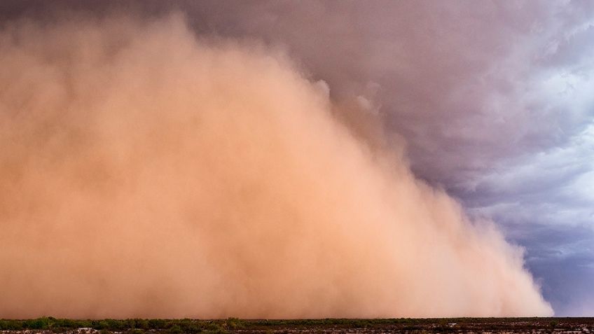 MAÑANA miércoles, afectará llegada de polvo de Sahara a Nuevo León