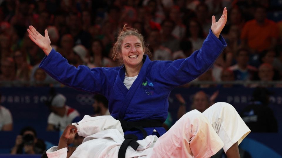 Leski hizo un Ippon para quedarse con la medalla de oro ante Prisca