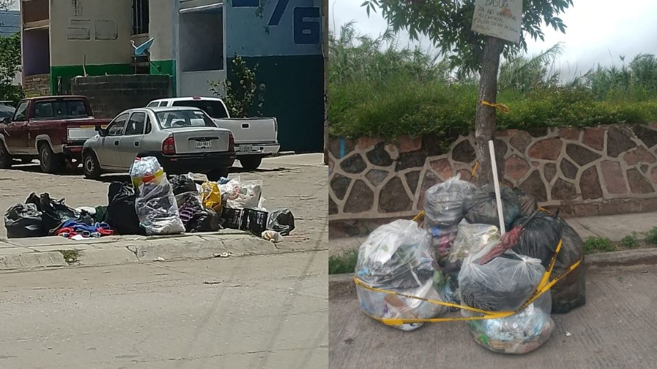 Así lucen las calles de San Luis Potosí a falta de recolectores de basura