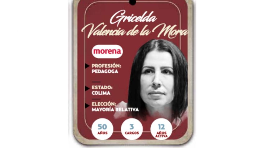 ¿Quién es Gricelda Valencia de la Mora, conoce a la próxima diputada?