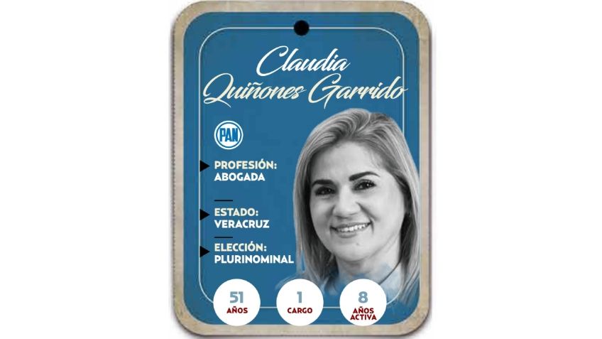 ¿Quién es Claudia Quiñones Garrido? Diputada por vía plurinominal del PAN