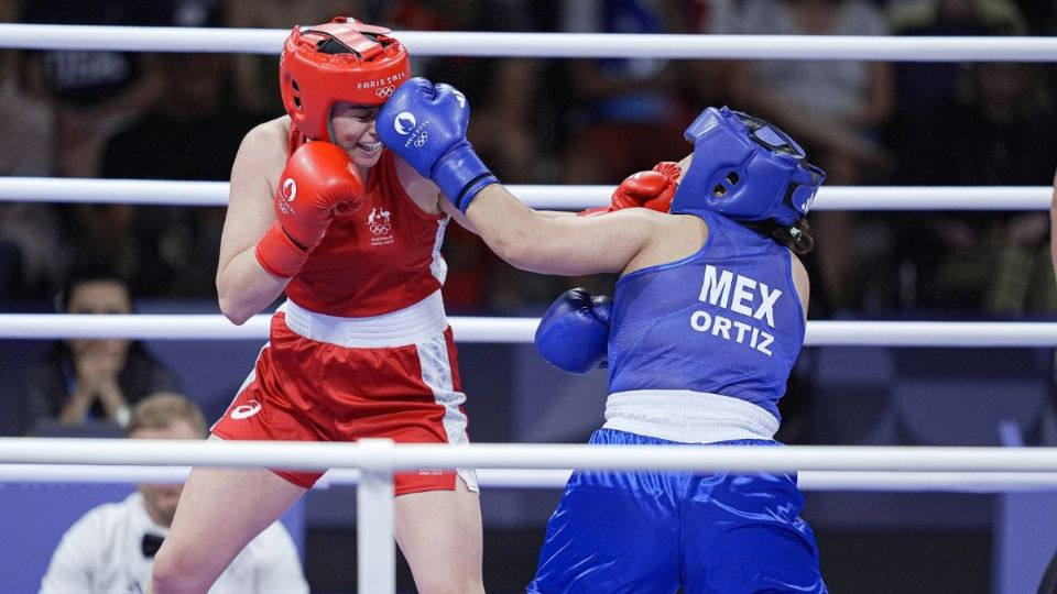 La boxeadora mexicana logró llevar a la vía larga la pelea ante la australiana.