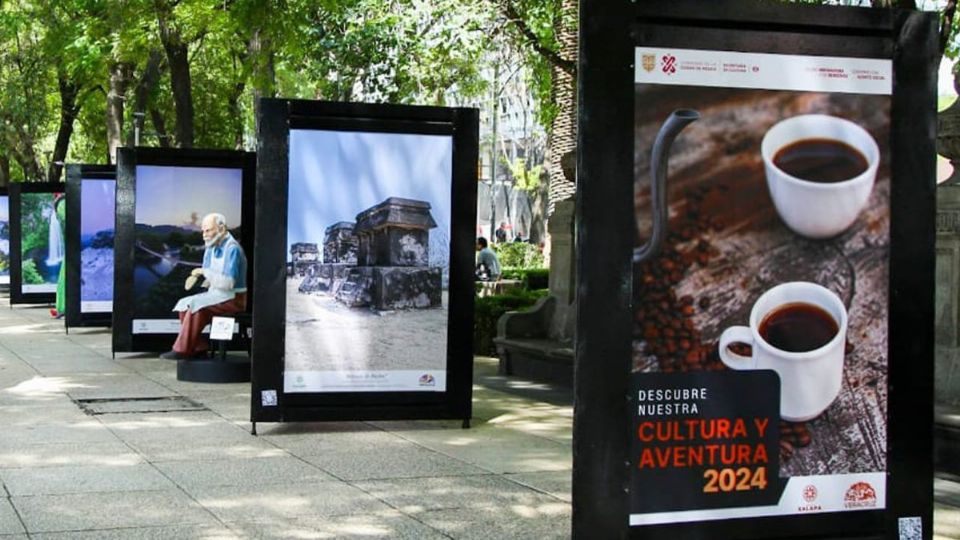 Exposición en la Glorieta de la Diana