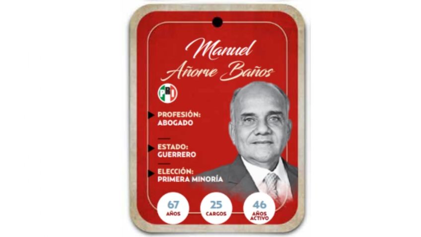 Conoce a Manuel Añorve, senador del PRI