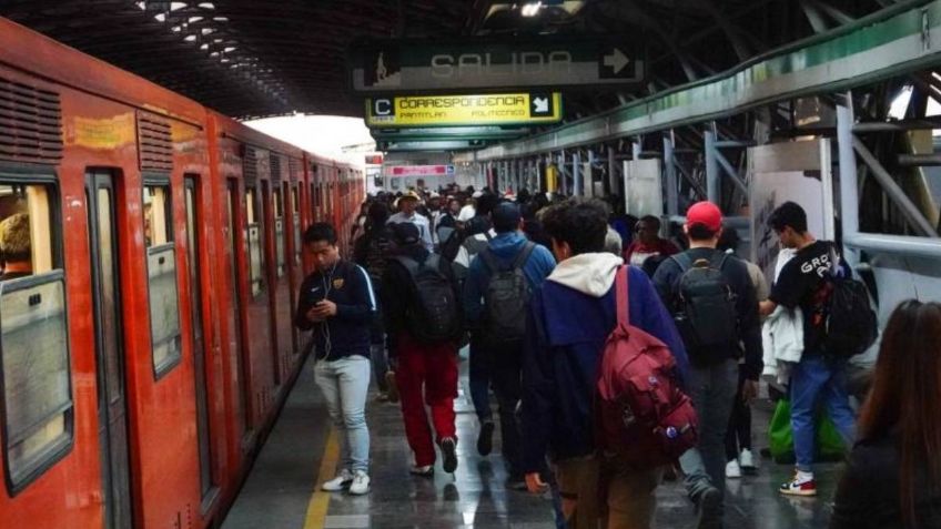 Metro CDMX: líneas 2, 3, 4, 5, 8, A y 12 van lento por lluvias