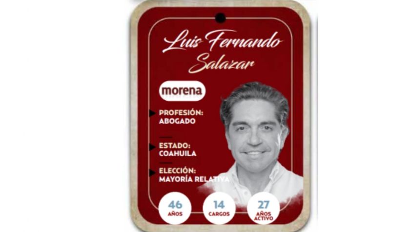 Conoce a Luis Fernando Salazar, el próximo senador de Morena