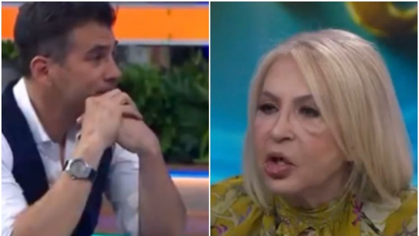 "¿Por qué me interrumpes?": Laura Bozzo estalla contra Mauricio Barcelata y lo enfrenta en Venga la Alegría