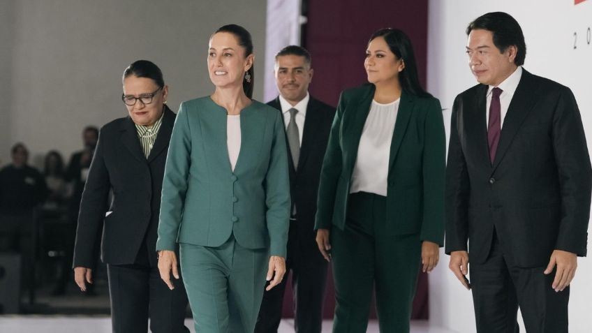 Lorena Cuéllar felicita a Claudia Sheinbaum por los nuevos integrantes de su gabinete